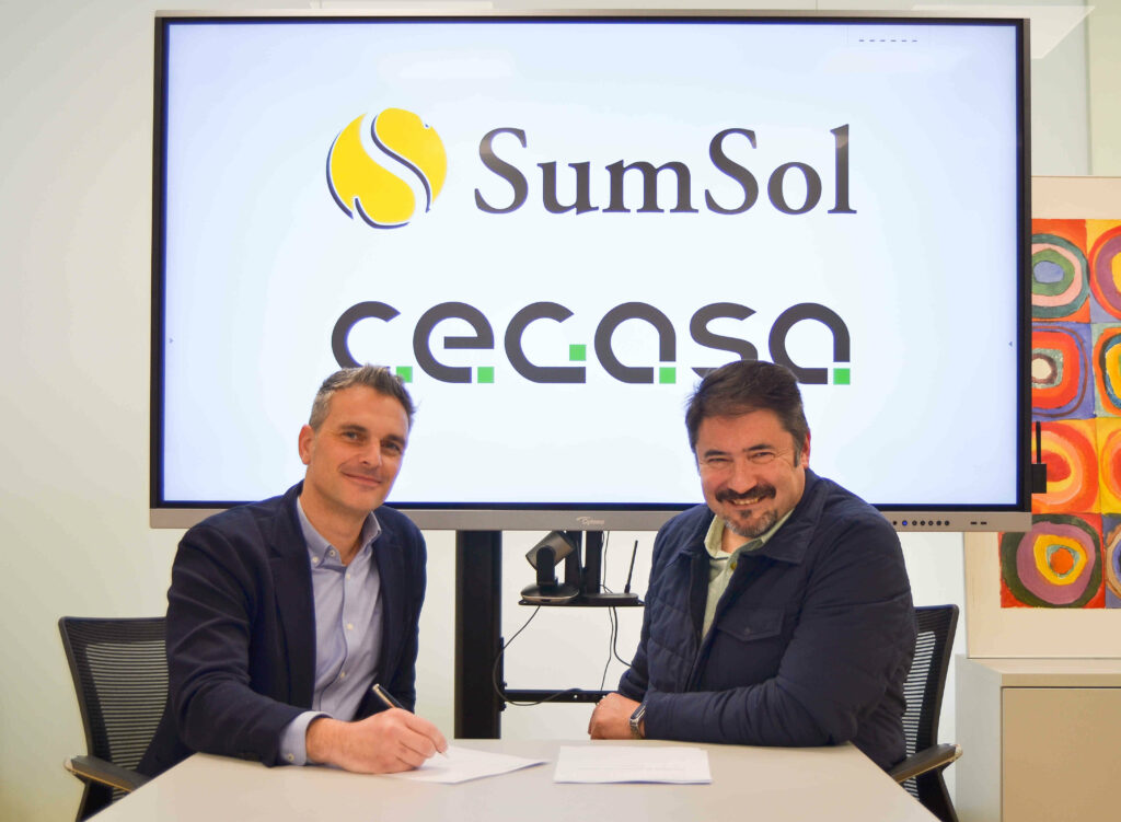 SumSol se convierte en distribuidor oficial de Cegasa